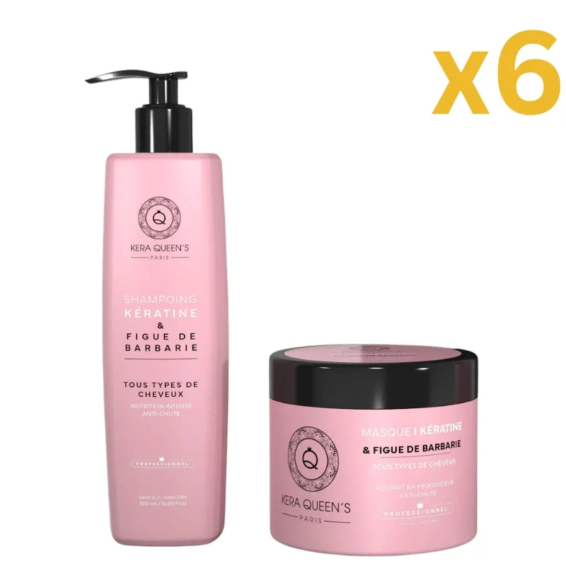 Lot Pour Pro Kit Sans Sulfate Kera Queen's Rituel Figue De Barbarie