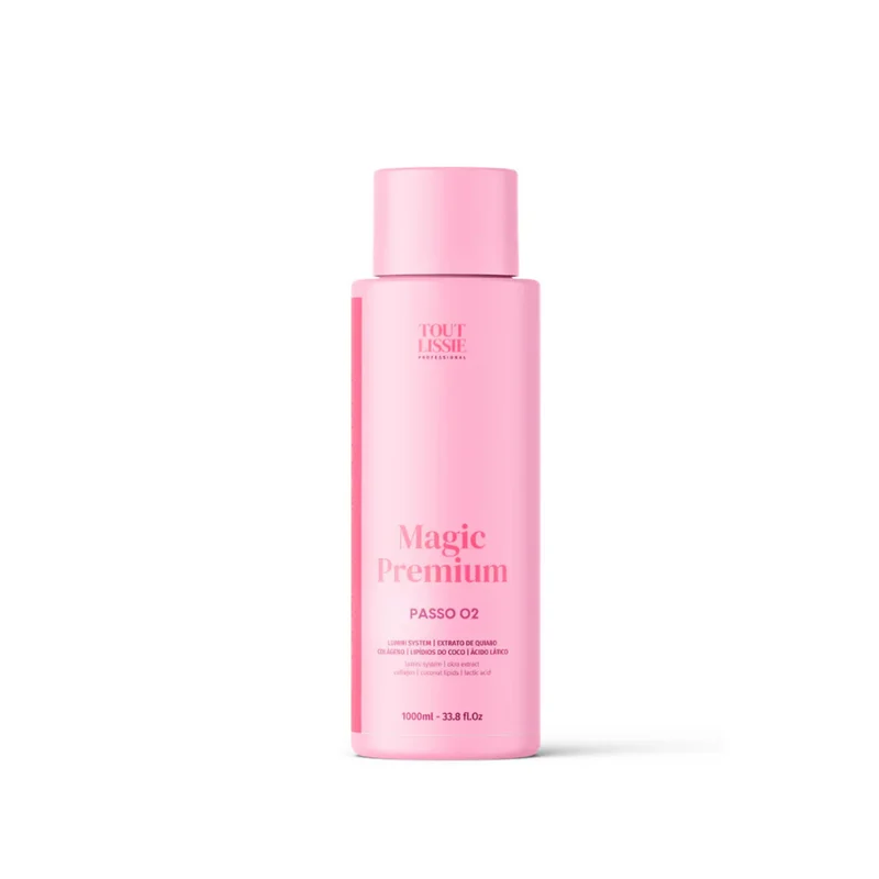 Lissage Brésiliens Magic Premium Étape 02 1L – Soin Capillaire Progressif | Tout Lissie