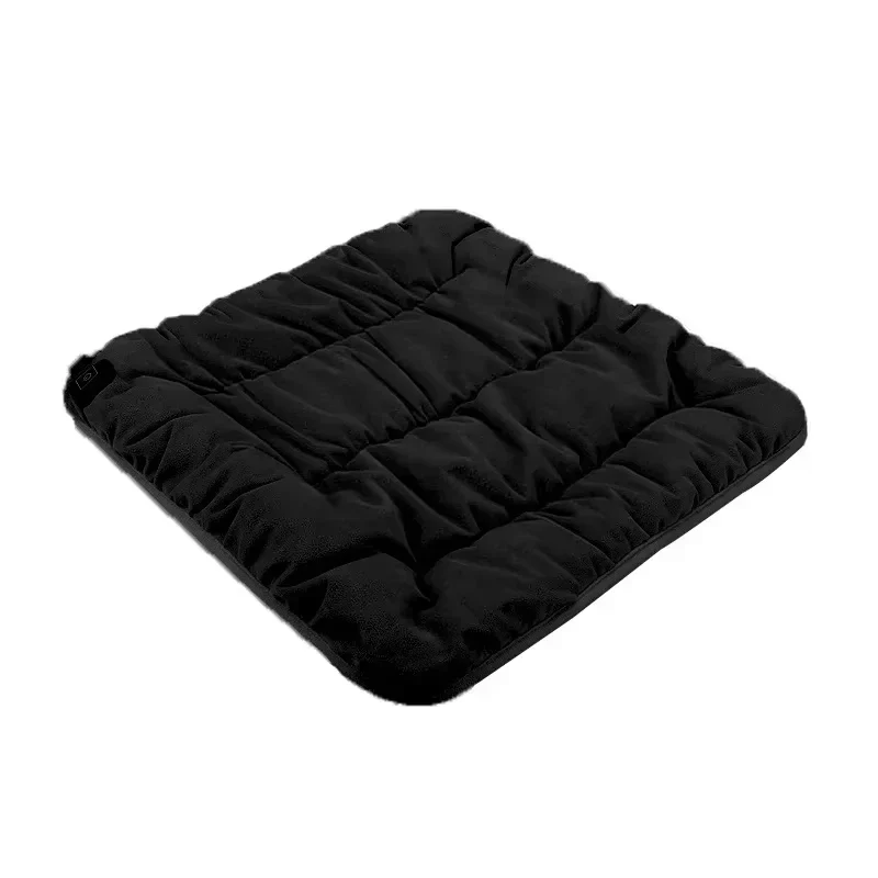 Heizkissen Auto 43 × 41 cm | USB-Sitzheizung mit Graphen-Heizfaser, 3 Heizstufen und rutschfester Unterseite