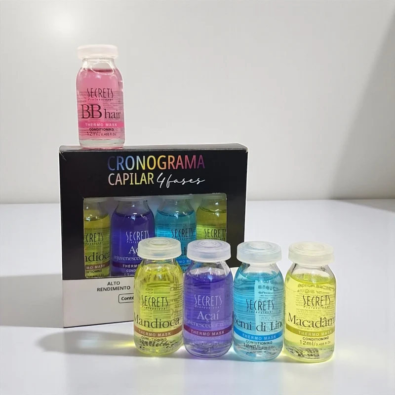 Rituel de soins capillaires en 4 phases + BB hair offert - Secrets Professional