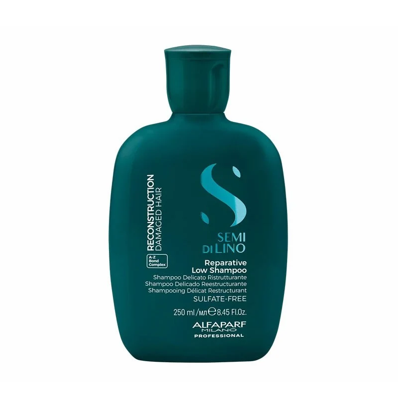 Shampooing Réparateur Sans Sulfate – Graines de Lin, Bambou & Complexe Réparateur | Cheveux Abîmés