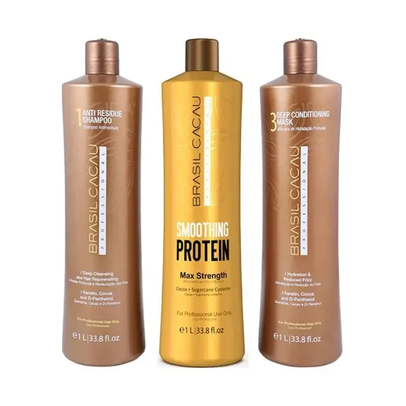 Cadiveu Brasil Cacau Traitement Protéiné Kit 3x1000ml Cadiveu Professional