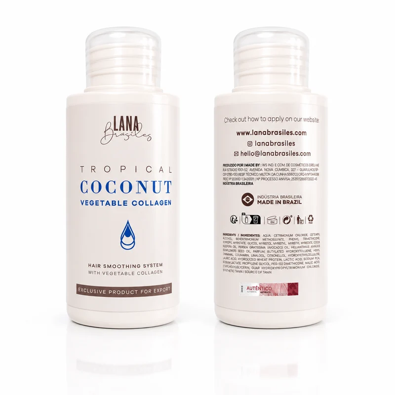 Lissage Organique Tropical Coconut – Lana Brasiles