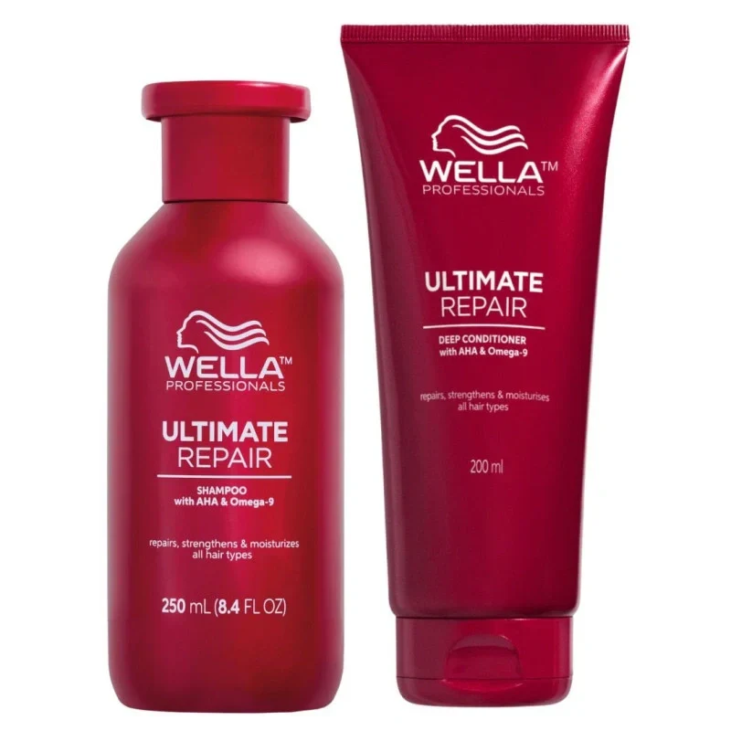 Duo Ultimate Repair Wella – Shampooing 250ml + Après-Shampooing 200ml | Keraliss Lissage