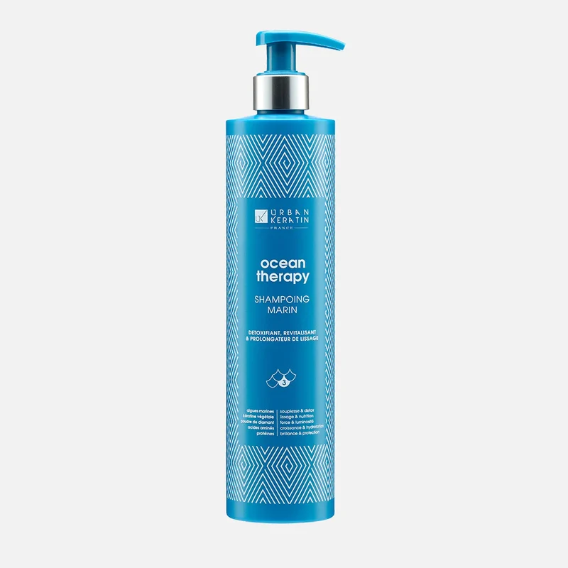 SHAMPOING Pour cheveux abîmés MARIN OCEAN THERAPY, 400ML Urbain Keratin