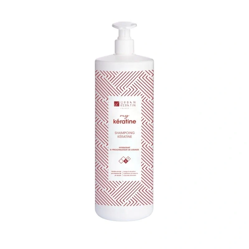 Shampooing à la kératine, sans sulfate Urbain Keratin 1000mL France