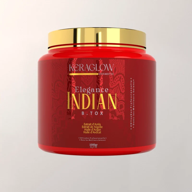 BTX Indien KeraGlow - Le Secret Ayurvédique pour des Cheveux Revitalisés et Éclatants !