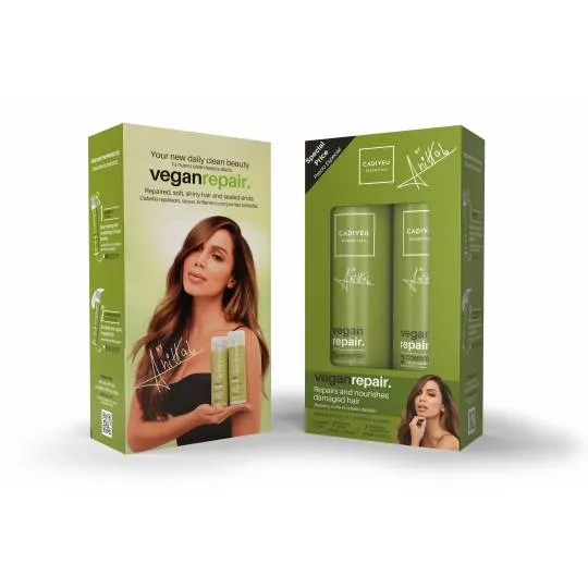 Kit soin cheveux - VEGAN REPAIR - Cadiveu - Coffret