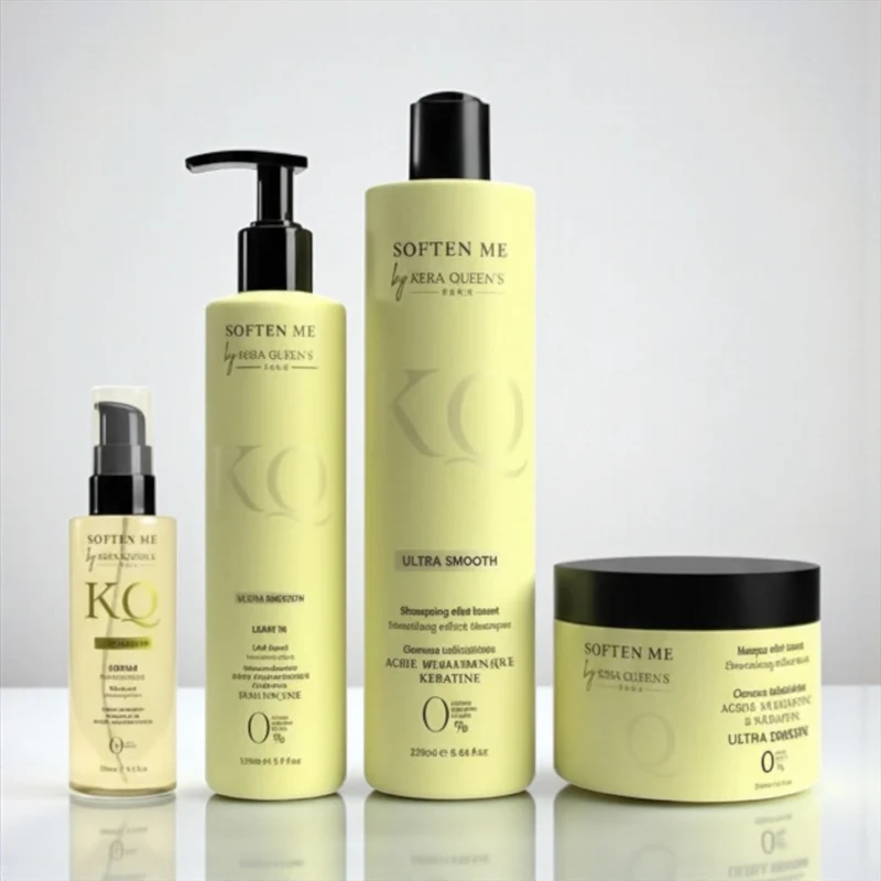 Soften Me Ultra Smooth – Routine Lissante Anti-Frizz Kera Queen’s (4 Produits)
