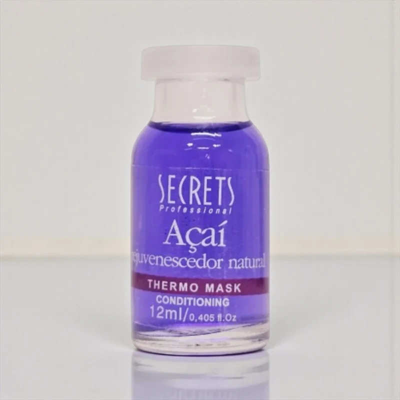Thermo Masque Açaí - Hydratation 12ml - Secrets Professional