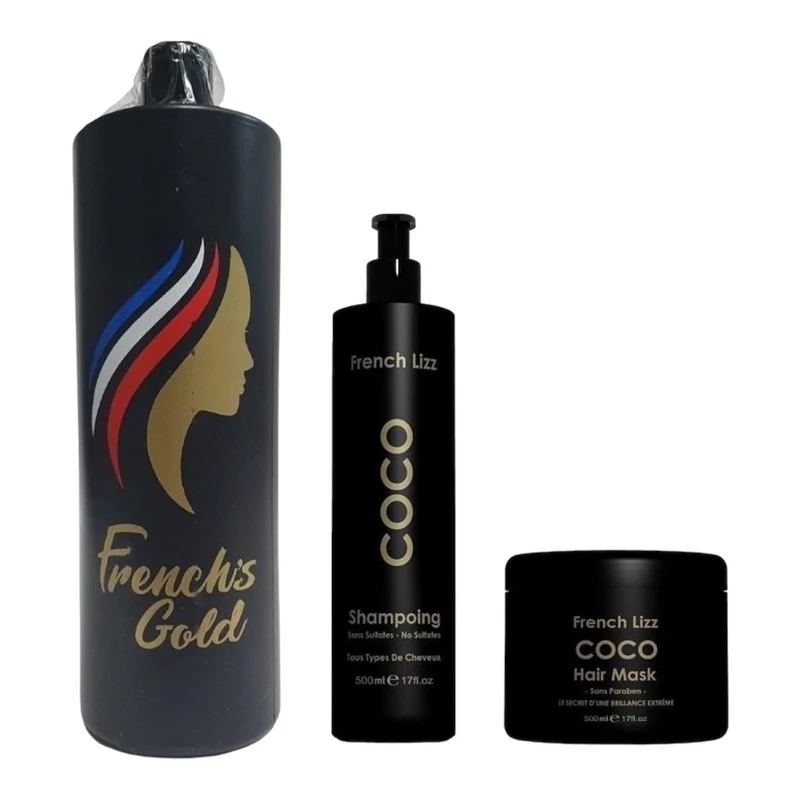Soins Pour Cheveux lissage Kit French Lizz