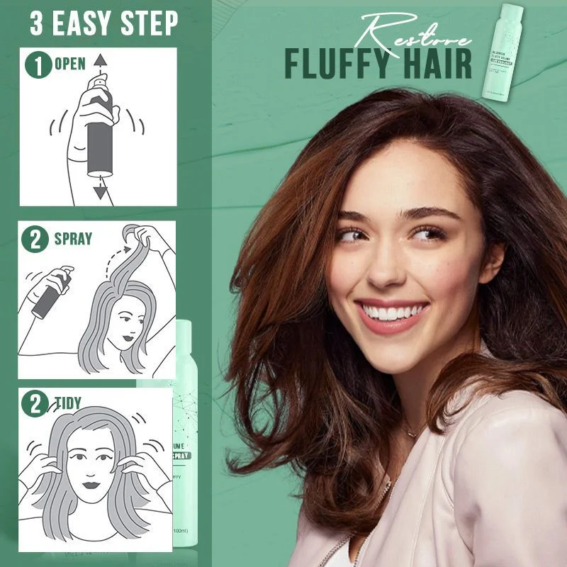 Volumenspray für feines Haar mit Ölkontrolle | Unsichtbares Finish & Leichter Halt | Nicht fettend | 2er-Set