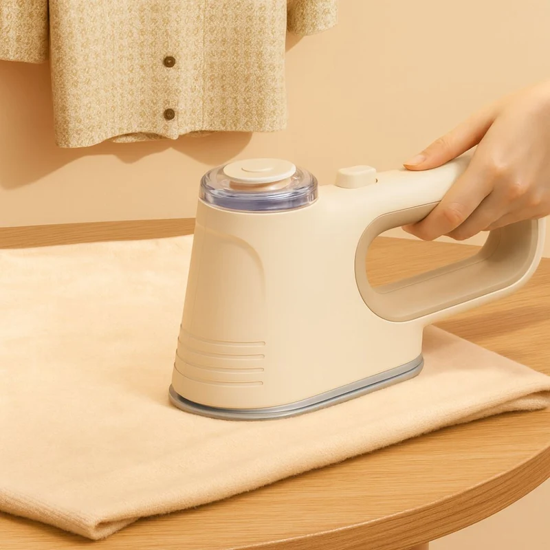 Tragbarer Dampfglätter für Kleidung | Handdampfbügler ohne Bügelbrett | 30 Min Dampfzeit, automatisch schonend | FaltenFrei