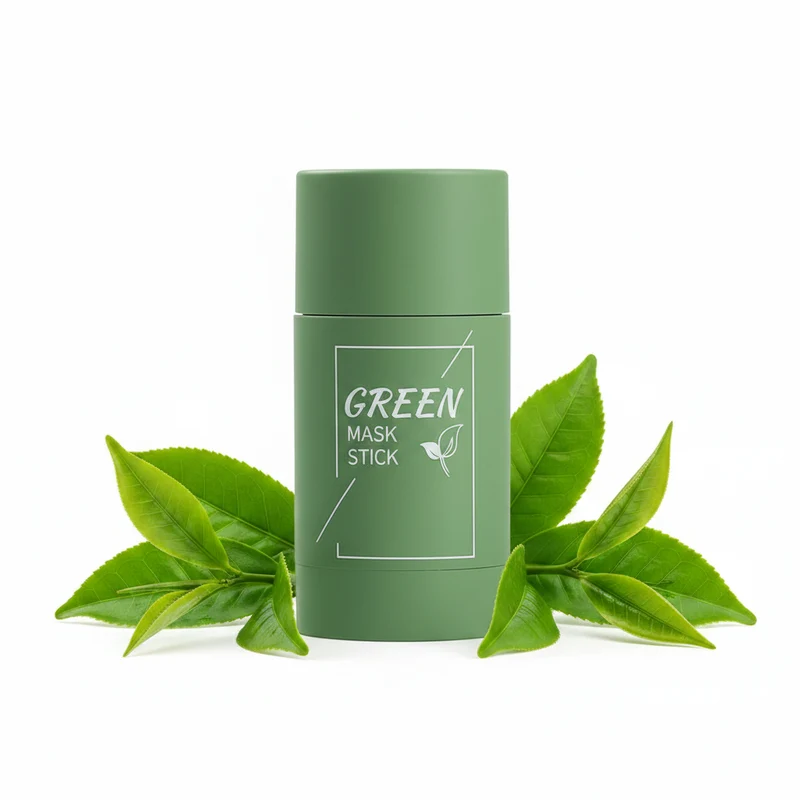 Tea Stick Gesichtsmaske mit grünem Tee & Retinol | klärend & talgregulierend | für reine, glatte Haut