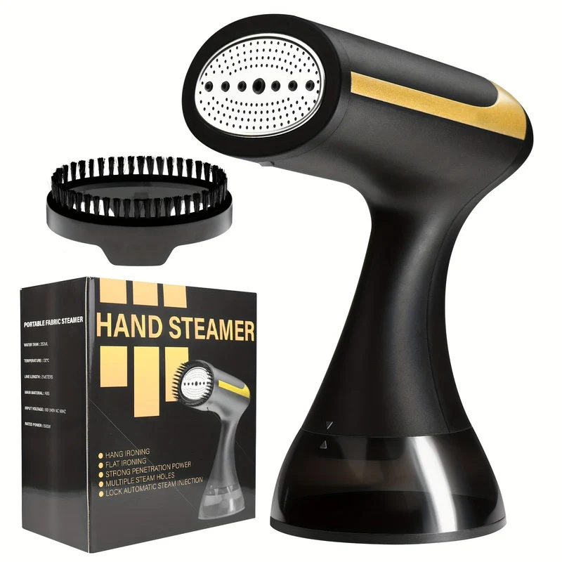 Handheld Dampfbügeleisen 1500W | schnell aufgeheizt, starke Dampfleistung | kompakt & leicht für Reisen | EU-Stecker
