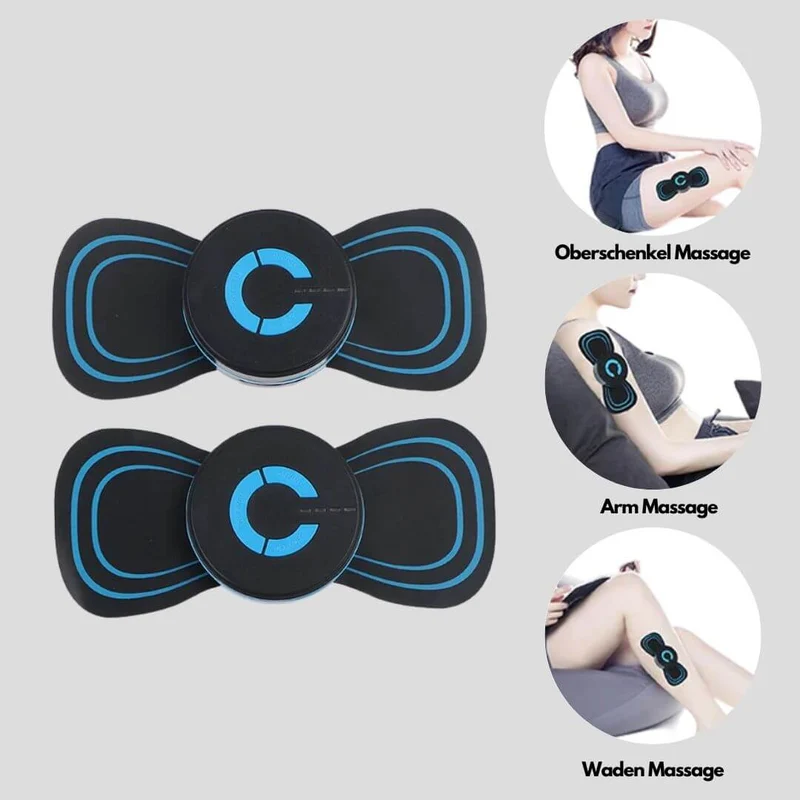 Muskelmassagegerät tragbar | Elektrischer Tiefengewebs-Massager | Schmerzlinderung & Entspannung für Nacken & Rücken