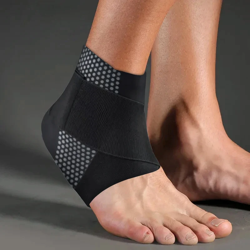 Knöchelbandage für Fußball | Stabilisiert ohne Bewegungsverlust | Atmungsaktiv & passt in Fußballschuhe | Schutz vor Verstauchungen
