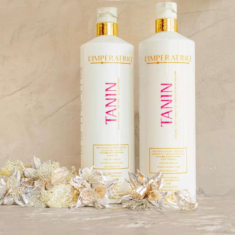 LISSAGE TANIN DE 'LIMPERATRICE kit complet 2x1L