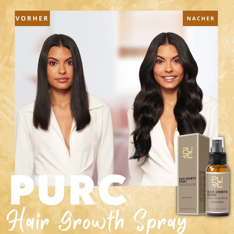 PurcPurc™ Haarwachstumsspray (1+2 Gratis)