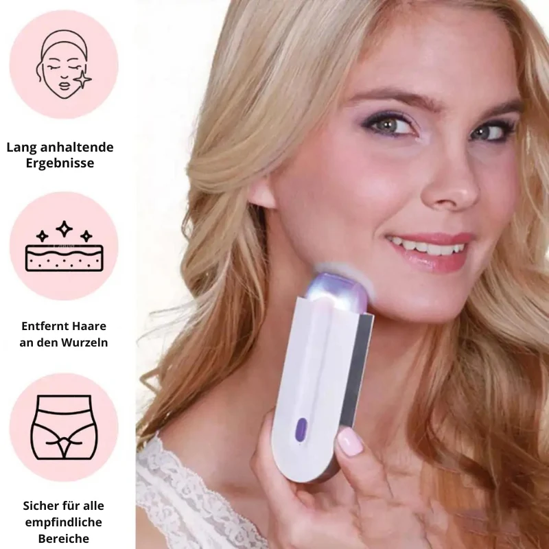 GlatteHaut 2-in-1 Epilierer für seidige Haut