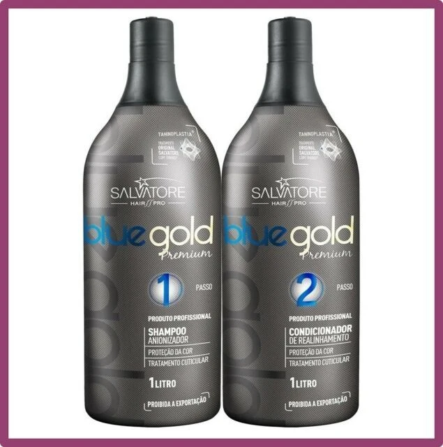 Kit lissage SALVATORE BLUE GOLD PRENUIM