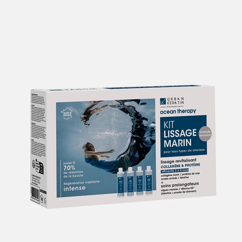 Mini Kit Lissage Océan Therapy – Urban Keratin (100 ml)