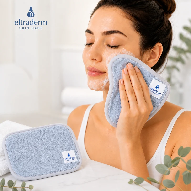 ELTRADERM Serviette pour le visage