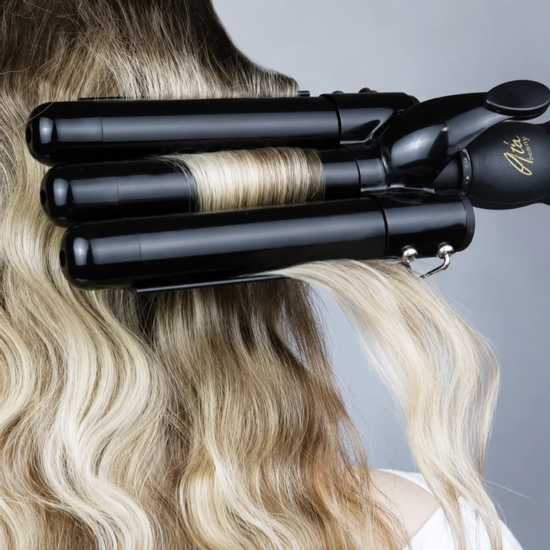 ARIA BEAUTY Fer Onduleur à triple tube