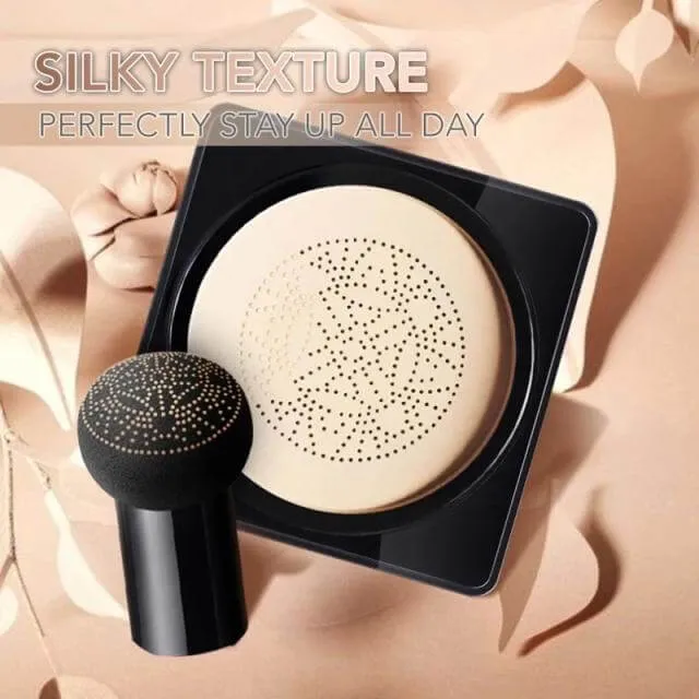 CC Creme Cushion mit Pilzkopf-Applikator | Aufbaubare Deckkraft & Farbkorrektur | SPF 20, wasser- & schweißfest | Brighten/Natural