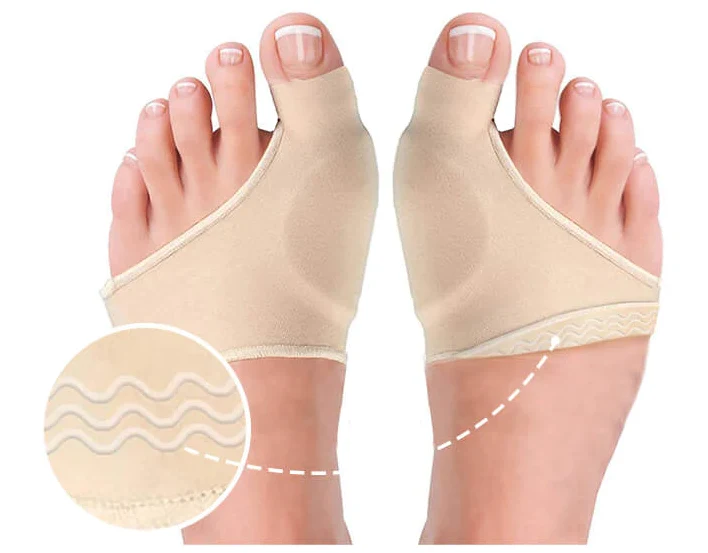 Hallux Valgus Korrekturschiene verstellbar | orthopädische Zehenschiene zur Druckentlastung | atmungsaktiv & leicht | für Tag & Nacht