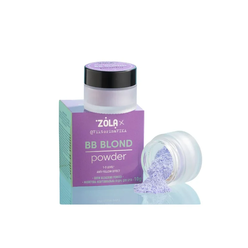 Poudre décolorante sourcils - Zola BB Blond Powder