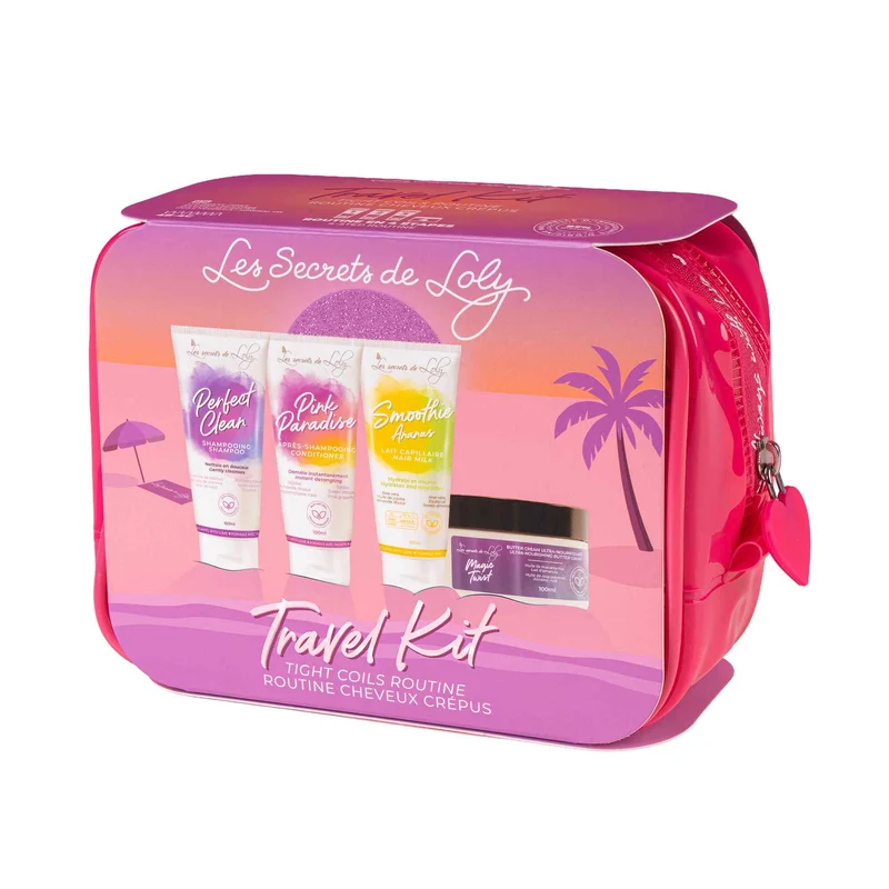 Trousse Cheveux Crépus - Format voyage
