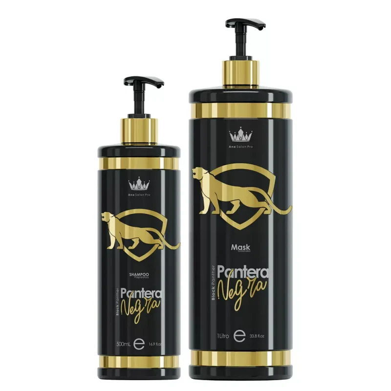 Lissage Black Panther Gold par Ana Paula Carvalho