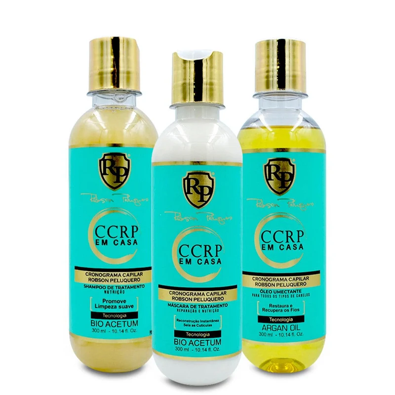 Robson Peluquero, CCRP Kit de soins capillaires à domicile 3 x 300 ml / 10.1 oz