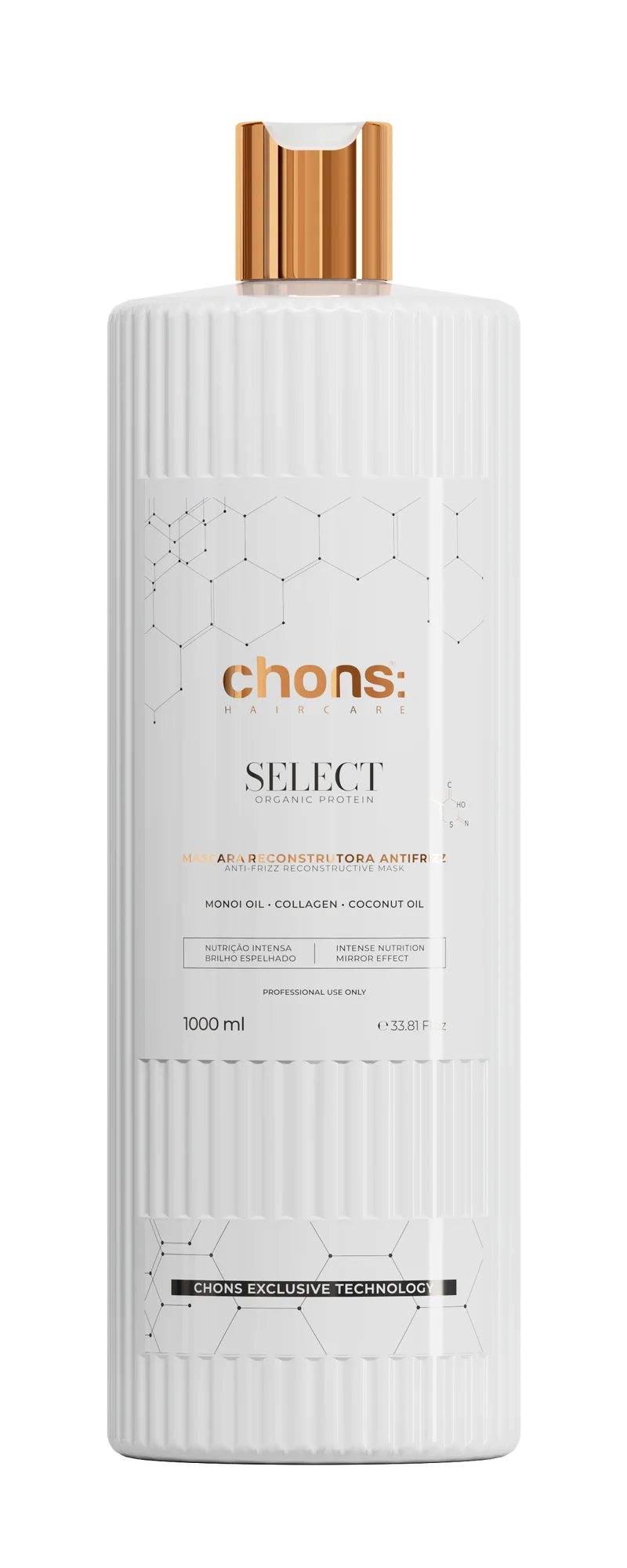 Soin capillaire Select Keratin, Soin réparateur et réducteur de volume Select Keratin, 1 L