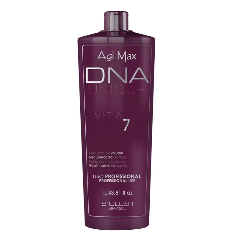 Agi Max, DNA Unique Vita 7 Étape 2, Soin réparateur pour cheveux, 1 L