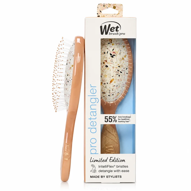 WET BRUSH Brosse démêlante pearlescent aura champagne