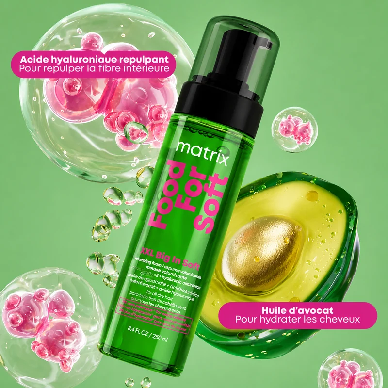 MATRIX Food For Soft – Mousse Extra Hydratante et Volumisante