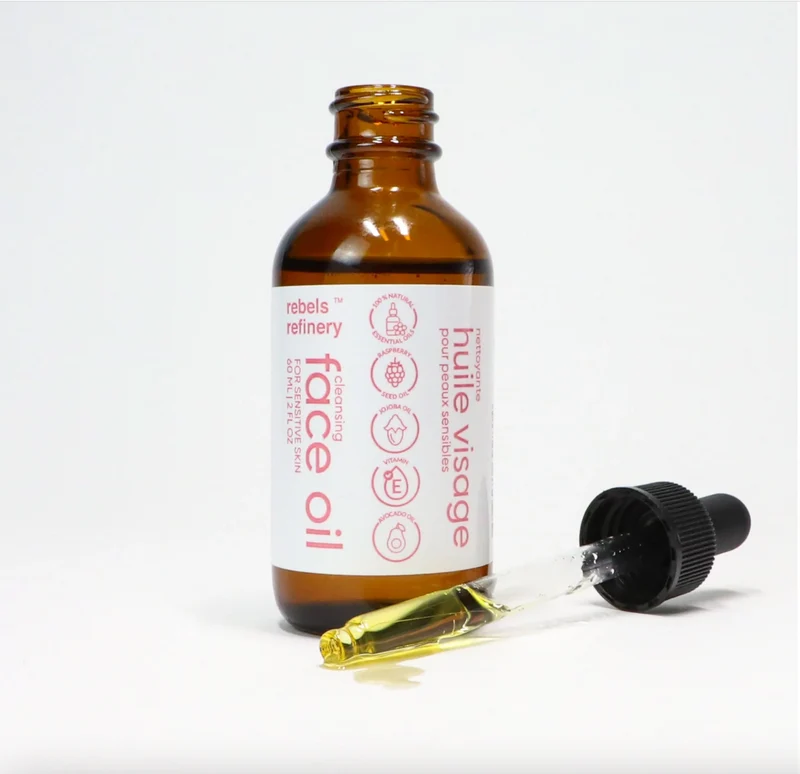 Rebels Refinery 100% Natural Face Cleansing Oil