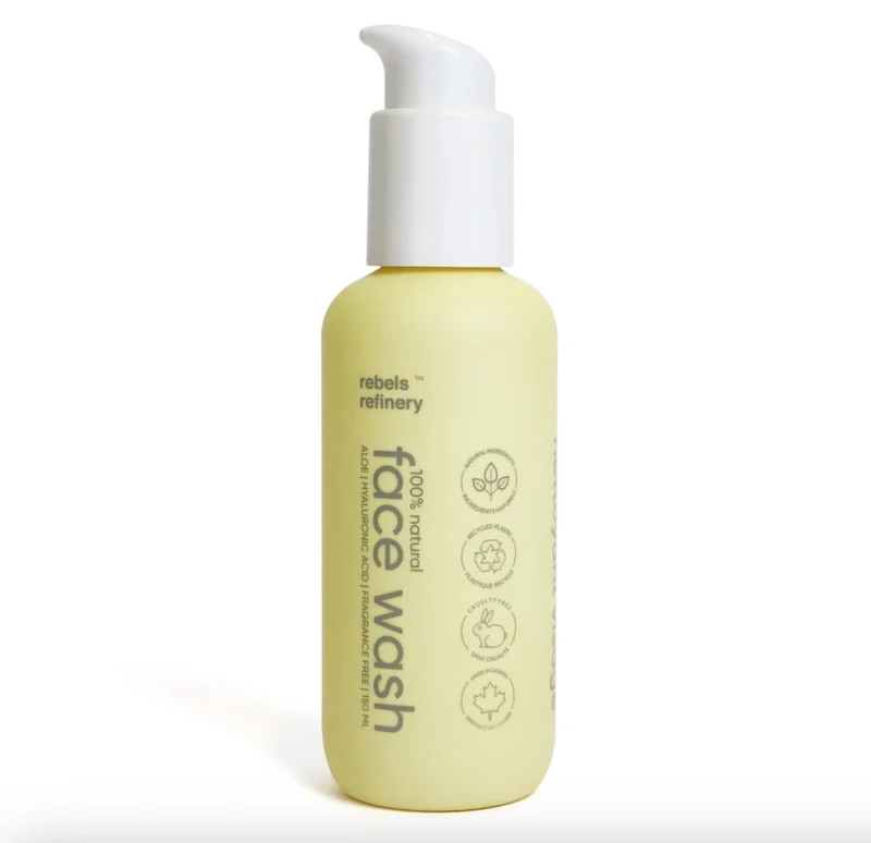 Rebels Refinery 100% Natural Face Wash – Fragrance-Free