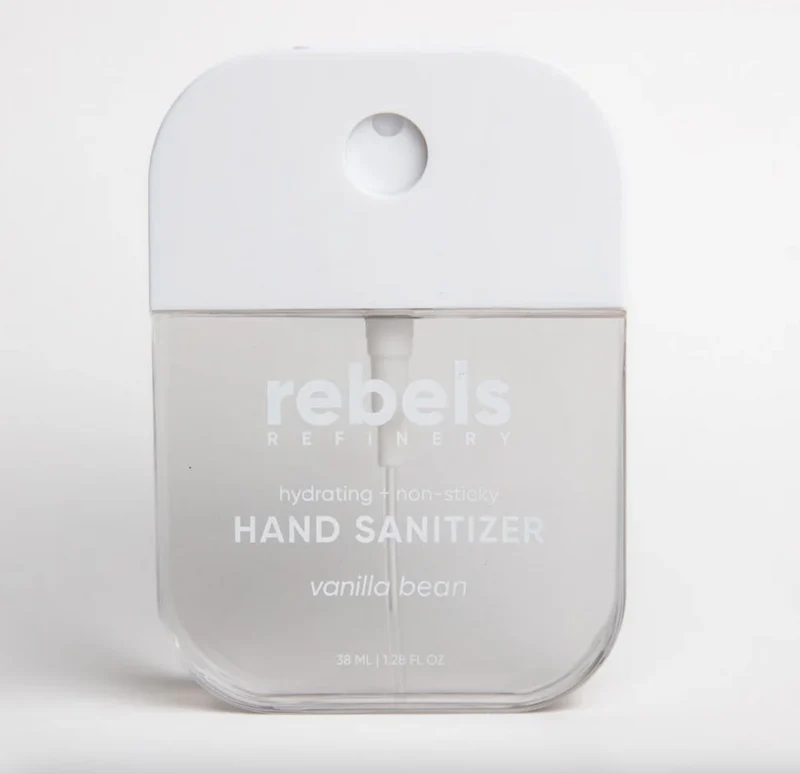Rebels Refinery Refillable Pocket Hand Sanitizer – Vanilla Bean