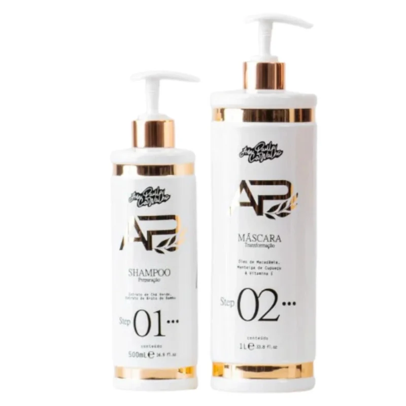 Kit Liso Lambido d'Ana Paula Carvalho 1L + 500ml
