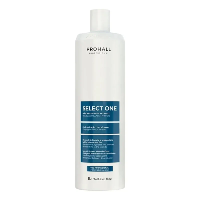 Prohall Cosmeticos, Select One, Après-shampoing réparateur pour cheveux, 1 L