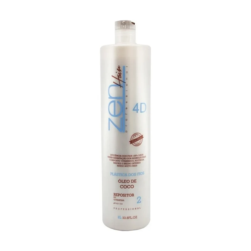 Zen Hair, Liss Treatment Oleo de Coco, Après-shampoing réparateur pour cheveux 2