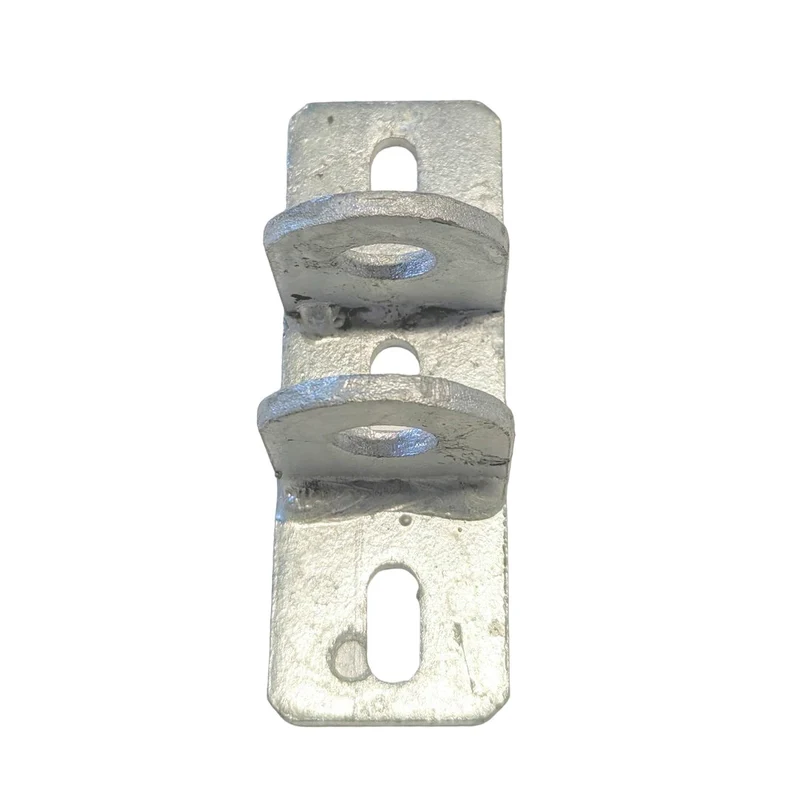 Art.520503 - Platte für Tor-Wandmontage M16 U-Lasche schmal