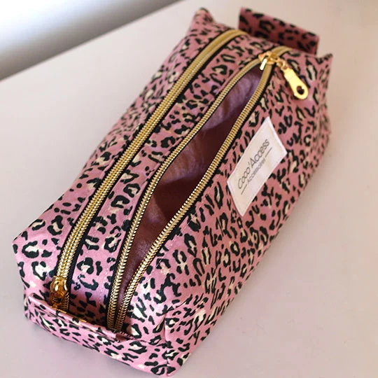 Trousse "Léo rose"