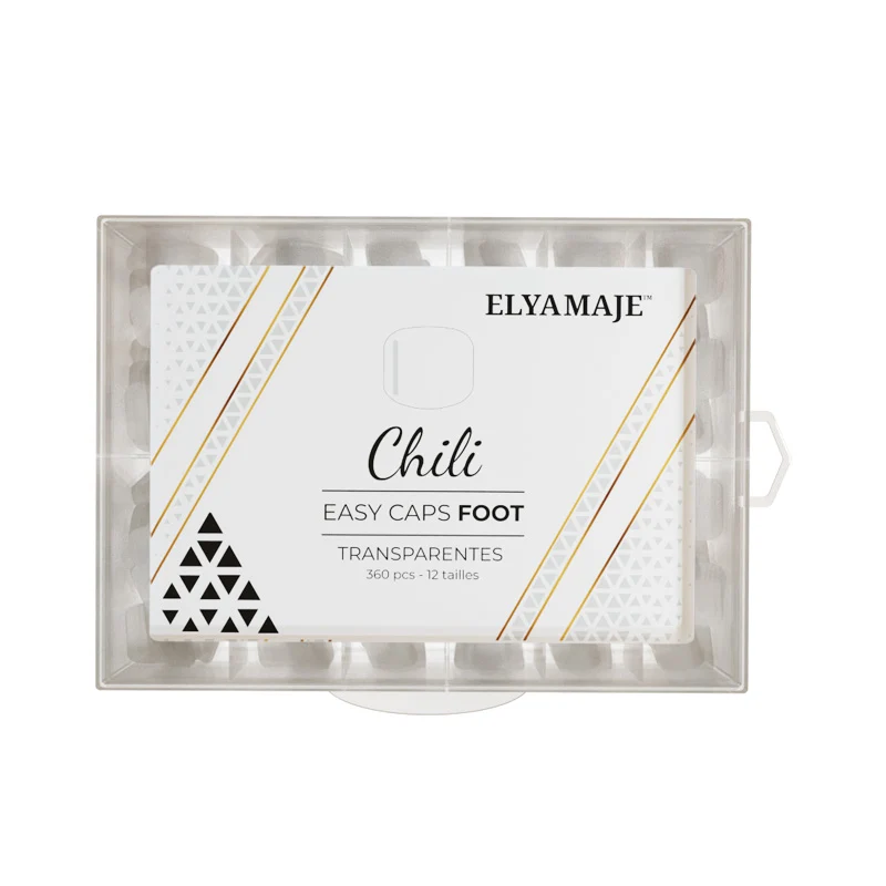 Foot Chili – Capsule Pour Pieds Transparentes – Capsules Easy Caps – ElyaMaje
