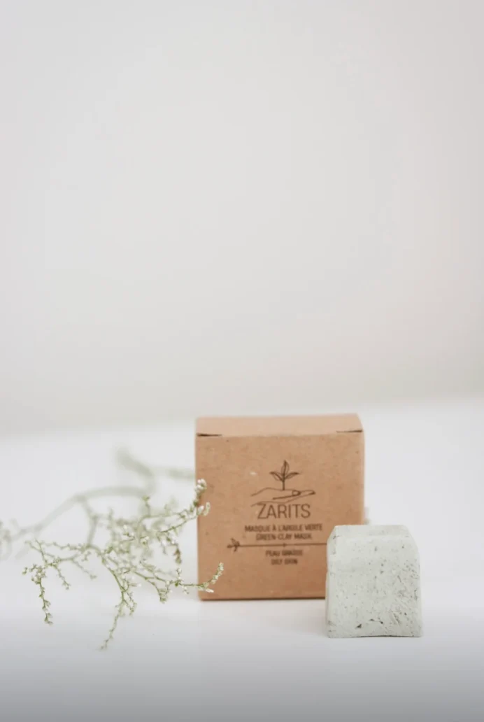 Zarits Solid Green Clay Mask – For Oily or Combination Skin