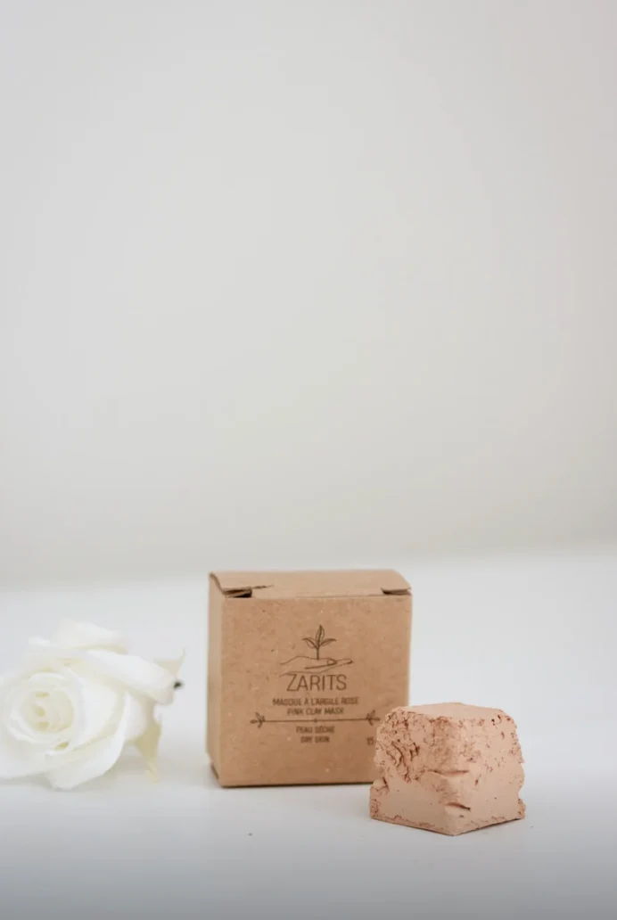 Zarits Solid Pink Clay Mask – For Dry or Sensitive Skin