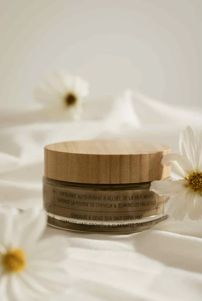 Zarits Shikakai & Dead Sea Salt Exfoliant – For Hair & Face (Hair Growth & Anti-Aging)